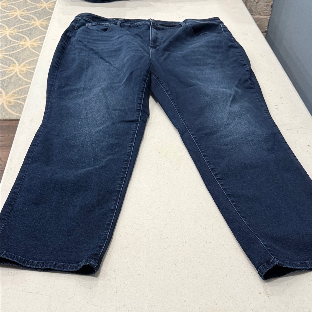 Talbots women’sDark Blue Relaxed Jeans